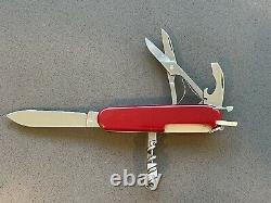 VINTAGE (1974-2007) SWISS ARMY VICTORINOX POCKET KNIFE 91mm TIME KEEPER