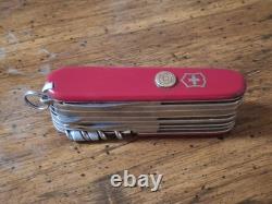 VINTAGE VICTORINOX SWISS ARMY KNIFE OFFICER SUISSE ROSTFREI With Case