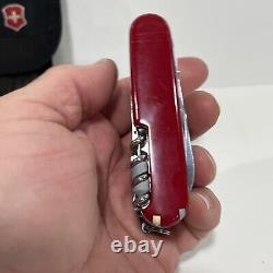 VINTAGE VICTORINOX SWISS ARMY KNIFE OFFICER SUISSE ROSTFREI With POUCH