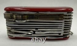 VINTAGE WENGER DELEMONT TOOL CHEST PLUS SWISS ARMY KNIFE WithBLACK COM (CP2023818)
