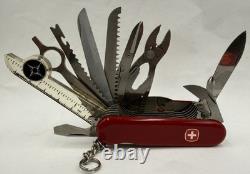 VINTAGE WENGER DELEMONT TOOL CHEST PLUS SWISS ARMY KNIFE WithBLACK COM (CP2023818)