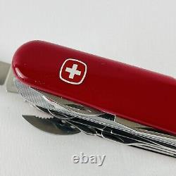 VINTAGE Wenger Delemont Tool Swiss Army Knife Multi-tool With Pouch READ