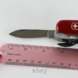 VINTAGE Wenger Delemont Tool Swiss Army Knife Multi-tool With Pouch READ