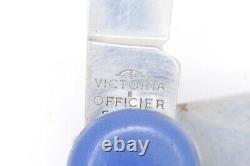 VTG VICTORIA Fischermesser Swiss Army Knife BLUE Cellidor PAT Stamp RARE 1951-57