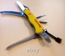 VTG VICTORINOX Rescue Tool Swiss Folding Pocket Knife w\original textile case
