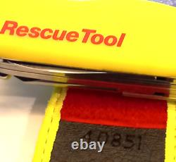 VTG VICTORINOX Rescue Tool Swiss Folding Pocket Knife w\original textile case