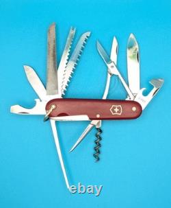 VTG Victoria Victorinox Champion 1952-1974 Swiss Army Knife! With Long Nail File