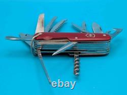 VTG Victoria Victorinox Champion 1952-1974 Swiss Army Knife! With Long Nail File