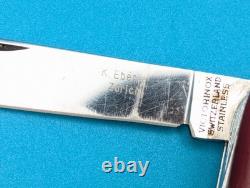VTG Victoria Victorinox Champion 1952-1974 Swiss Army Knife! With Long Nail File