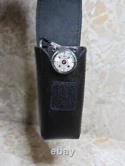 VTG Victorinox Leather Case with Mini Flashlight Compass Hunting Hiking NO KNIFE