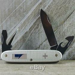 VTG Victorinox OLD CROSS SAP Pioneer Swiss Army Knife Silver Alox Very Good Cnd