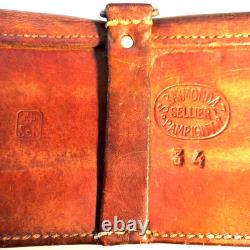 VTG WENGERINOX Military Swiss Army Folding Pocket Knife 1952, Mod. 51+Pouch 1934