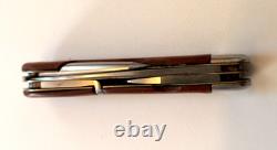 VTG WENGERINOX Military Swiss Army Folding Pocket Knife 1952, Mod. 51+Pouch 1934