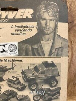 Very Rare, Glasslite-macgyver Swiss Army Pocket Knife Toy, Brazil, 1993