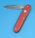 Very Rare Victorinox Solo Alox Old Cross Red Swiss Army Knife Vintage