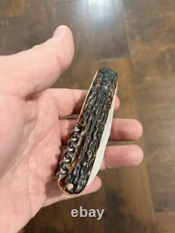 Very Rare Victorinox Stag Hunter Knife Safari Series Excellent Condition