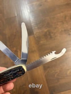Very Rare Victorinox Stag Hunter Knife Safari Series Excellent Condition