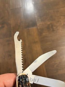 Very Rare Victorinox Stag Hunter Knife Safari Series Excellent Condition