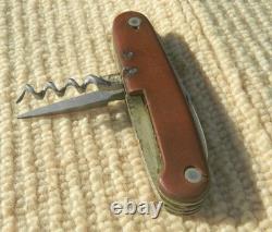 Very old antique Wenger Tahara Swiss Army Knife Very rare-Been Around, Camper