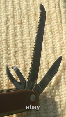 Very old antique Wenger Tahara Swiss Army Knife Very rare-Been Around, Camper