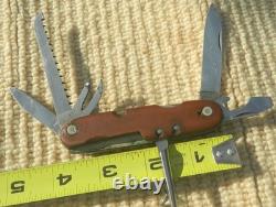 Very old antique Wenger Tahara Swiss Army Knife Very rare-Been Around, Camper