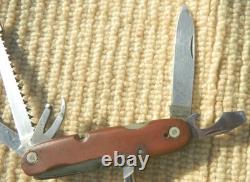 Very old antique Wenger Tahara Swiss Army Knife Very rare-Been Around, Camper