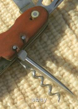 Very old antique Wenger Tahara Swiss Army Knife Very rare-Been Around, Camper