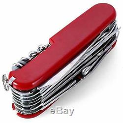Victor Swiss Army Classic SD Red Pocket Knife Translucent Ruby Multi-Function US