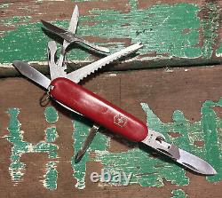 Victoria Victorinox Officer Swiss Army Knife Tool Rare (Read Description)