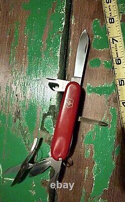 Victoria Victorinox Officer Swiss Army Knife Tool Rare (Read Description)