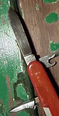 Victoria Victorinox Officer Swiss Army Knife Tool Rare (Read Description)