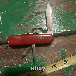 Victoria Victorinox Officer Swiss Army Knife Tool Rare (Read Description)