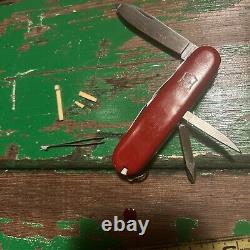 Victoria Victorinox Officer Swiss Army Knife Tool Rare (Read Description)