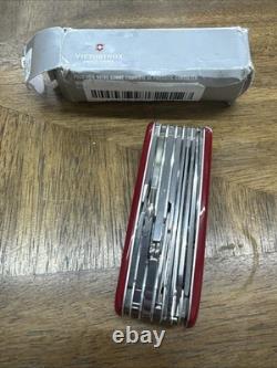 Victorinox 0.8564. XL Work Champ XL 31 Function Swiss Army Pocket Knife, Red