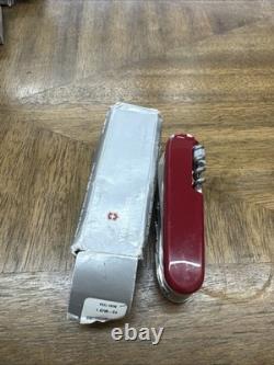 Victorinox 0.8564. XL Work Champ XL 31 Function Swiss Army Pocket Knife, Red