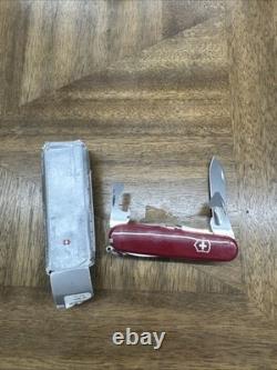 Victorinox 0.8564. XL Work Champ XL 31 Function Swiss Army Pocket Knife, Red