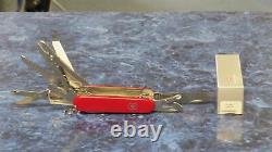 Victorinox 1.6795-X4 Swisschamp 33 tool Red Swiss Army knife- New in Box
