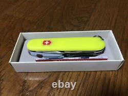 Victorinox 10 Virtue Knife Luminous neon yellow SWISS ARMY