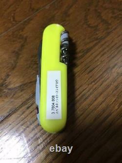 Victorinox 10 Virtue Knife Luminous neon yellow SWISS ARMY