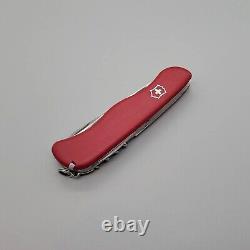 Victorinox 111mm Rucksack Swiss Army Knife Slide Locking Red Discontinued