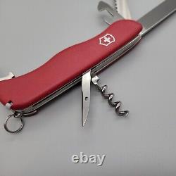 Victorinox 111mm Rucksack Swiss Army Knife Slide Locking Red Discontinued