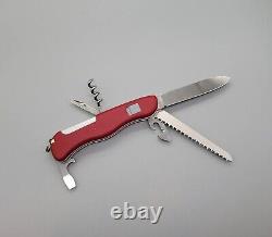 Victorinox 111mm Rucksack Swiss Army Knife Slide Locking Red Discontinued