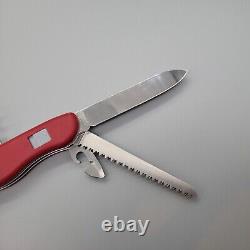 Victorinox 111mm Rucksack Swiss Army Knife Slide Locking Red Discontinued