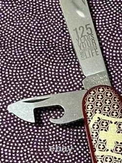 Victorinox 125th Anniversary Special Edition Climber 125 Swiss Army Knife Used