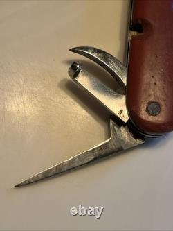 Victorinox 1891 Swiss Army Knife Soldier's J Stamp  EXCELLENT CONDITION