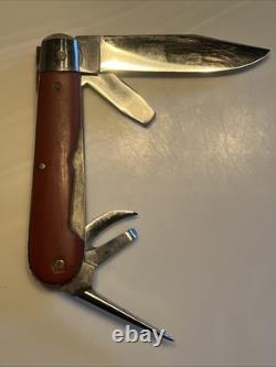 Victorinox 1891 Swiss Army Knife Soldier's J Stamp  EXCELLENT CONDITION