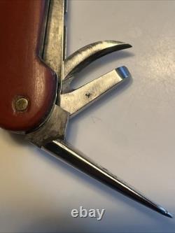 Victorinox 1891 Swiss Army Knife Soldier's J Stamp  EXCELLENT CONDITION