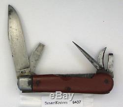 Victorinox 1940 Elsener Schwyz Swiss Army Soldier knife- used, vintage #6437