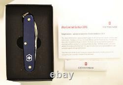 Victorinox 2015 Limited Dark Blue Pioneer Alox Swiss Army knife- NIB #1191