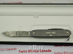 Victorinox 2016 Limited Edition Damascus Pioneer X Alox Swiss Army Knife #4200